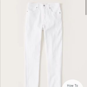 Abercrombie & Fitch Simone High Rise Super Skinny Jeans - White
